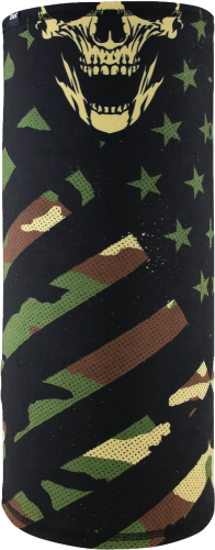 ZAN SPORTFLEX MOTLEY TUBE PATRIOTIC WOODLAND CAMO...
