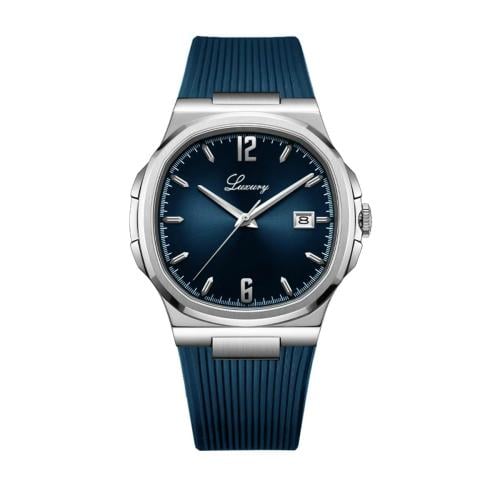 ساعة رجالية من الربل بتصميم كلاسيك بلون