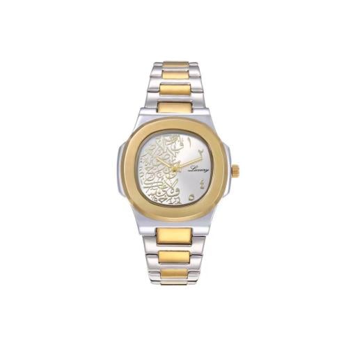 ساعة رجالية بسير ستيل بلون