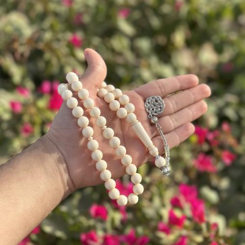 سبحة بكلايت - حليبي