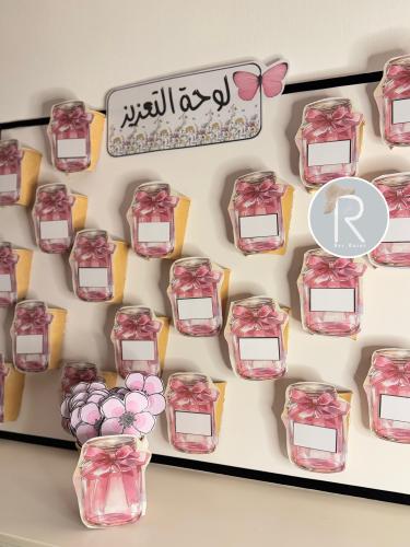 لوحة تعزيز الورد