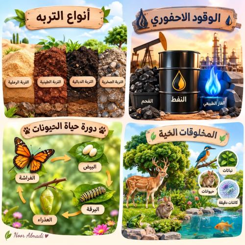 مطويات علوم ثالث