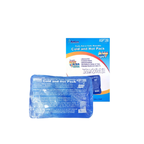 Hot and cold packs for controlling forehead temper...