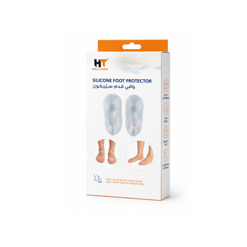 واقي قدم سيليكون طبي HT | HT Silicone Foot Protect...