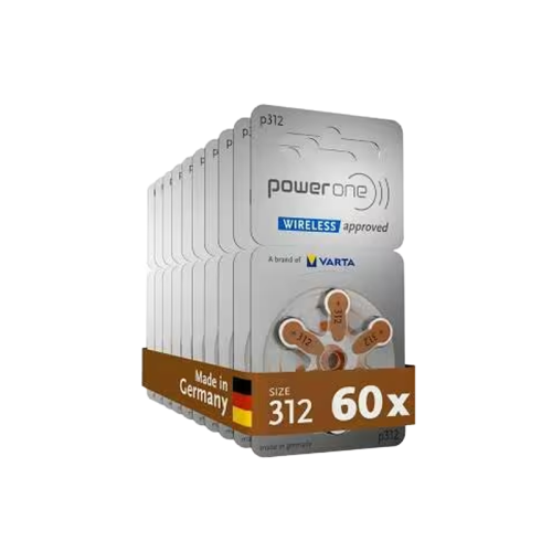 Power One P312 batteries, pack of 6 pieces