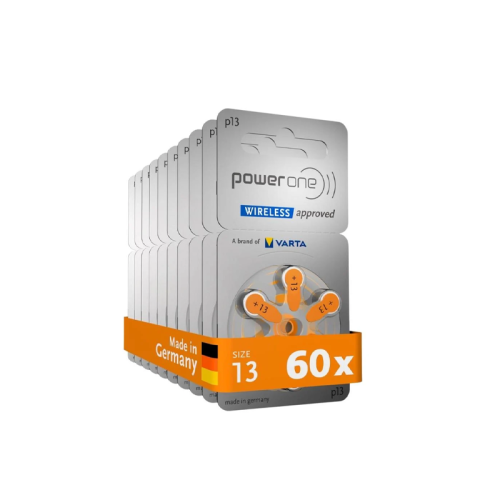 Power One P13 batteries, pack of 6 pieces