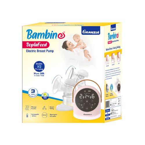 شفاط حليب كهربائي مزدوج جرانزيا Bambino Doplafee 2...