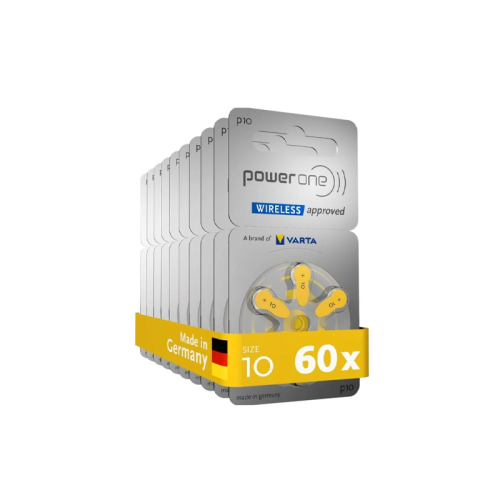 Power One P10 batteries, 6 pieces pack