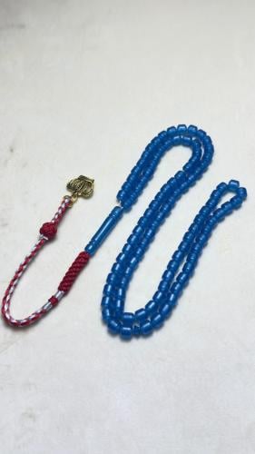 Sandals German blue color 99 beads