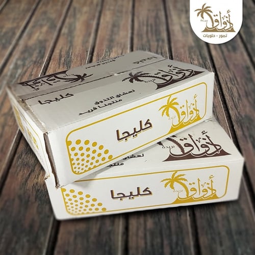 بسبوسة بالتمر كرتون وزن 600جرام تقريباً