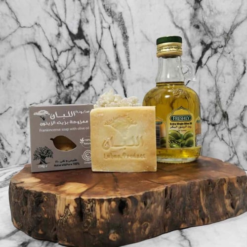 صابون لبان الذكر بزيت الزيتون