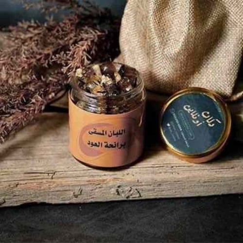 لبان مسقى بالعود