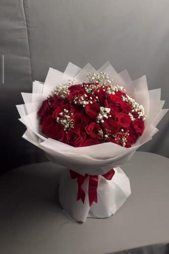 باقه ورد حجم كبير