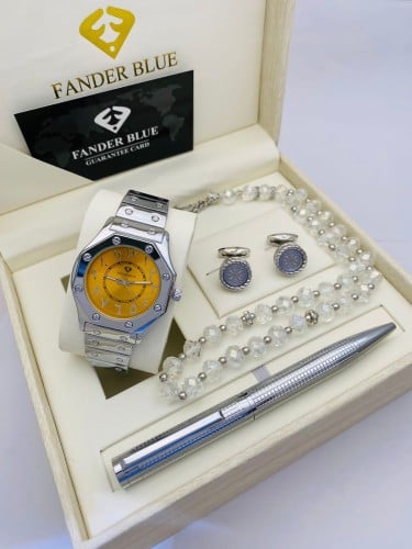 طقم ساعه رجالي