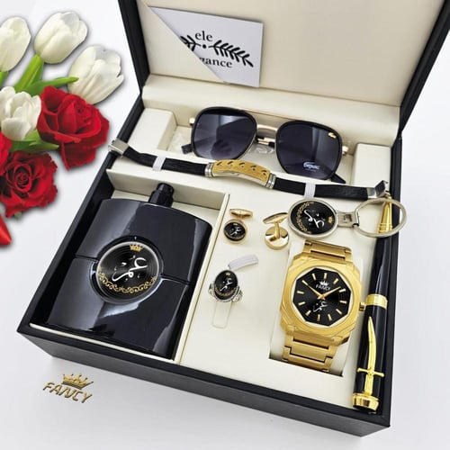 بوكس طقم ساعه بالاسم