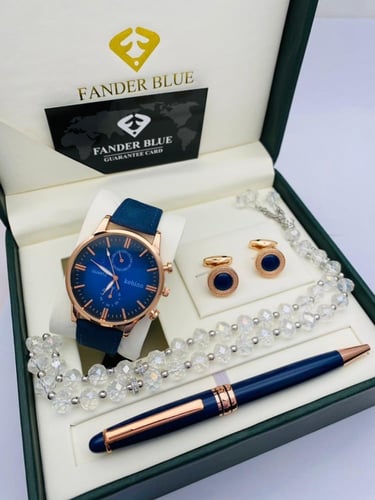 طقم ساعه رجالي