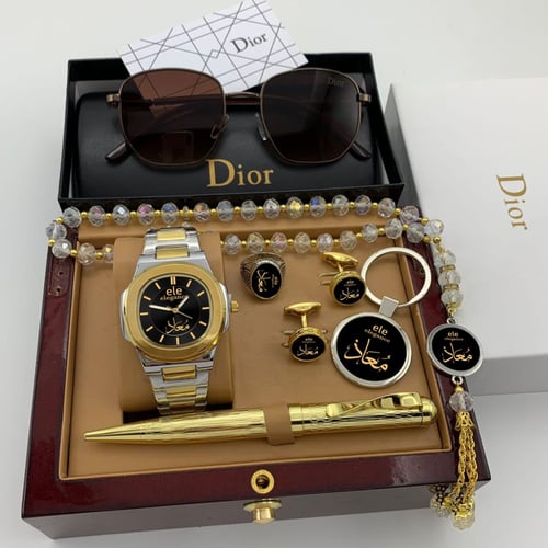 بوكس طقم ساعه بالاسم