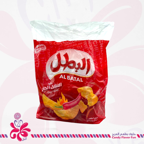 البطل رقائق البطاطس بنكهة الفلفل الحار 12 جرام × 2...