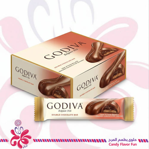 شوكولاتة جوديفا دبل شوكليت بار 24*35جم