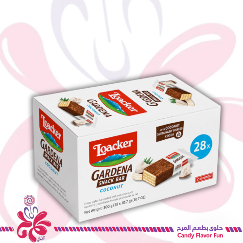 Waffer wafer bar Gardina with coconut 28*17.5 gram...