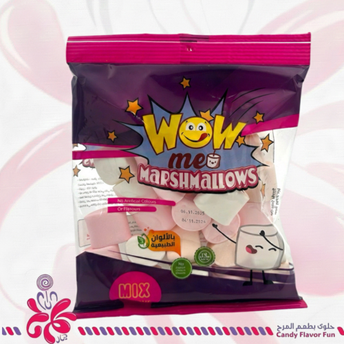 مارشميلو "واو مي" بنكهة منوع 150جم