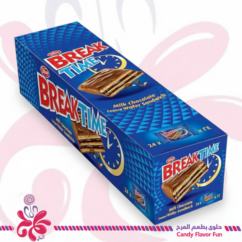 تيفاني بريك تايم ساندويتش ويفر شوكولاتة الحليب 24...