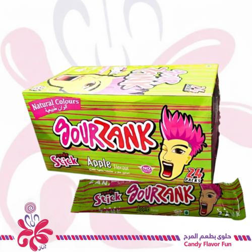 سوربنك توفا حلاوى حامض بنكهة التفاح 24*40جرام