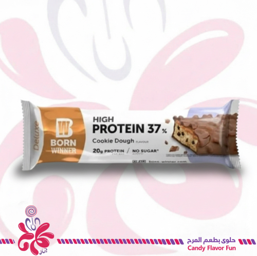 لوح بروتين بورن وينر ديلوكس بنكهة عجينة الكوكيز
