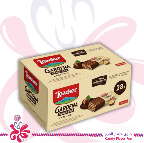 Wafer wafers Gardina with hazelnuts 28*17.5g