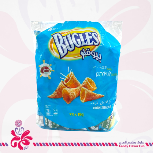 بيوقلز بطعم الكتشب 22×15g
