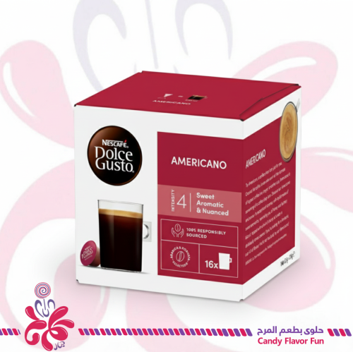 كبسولات قهوة نسكافيه دولتشي غوستو أمريكانو.