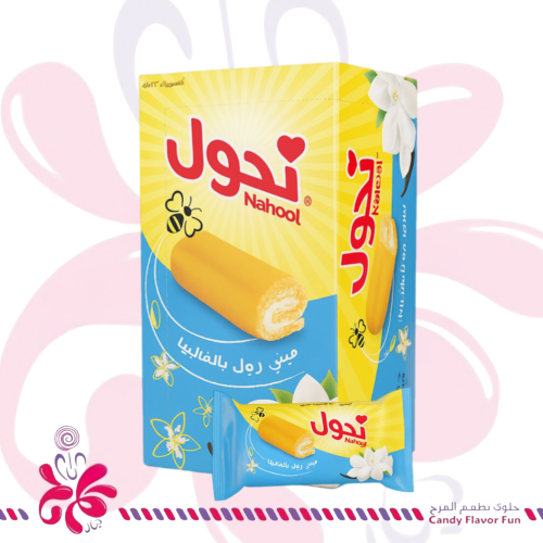 كيك نحول ميني رول بالفانيلا 12*32 جرام