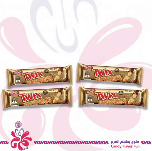 تويكس ويفر رولز 4*22.5جم