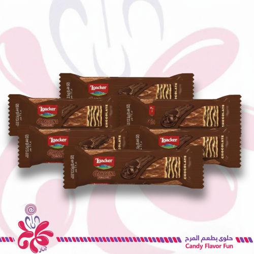 أصابع ويفر لواكر جاردينا بالشوكولاتة 17.5 جرام 6 ح...