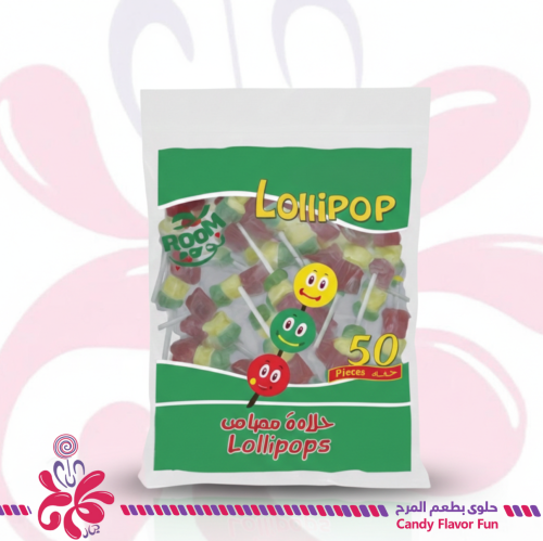 ‏حلاوة مصاص دوم شكل إشارة المرور 50*13جم