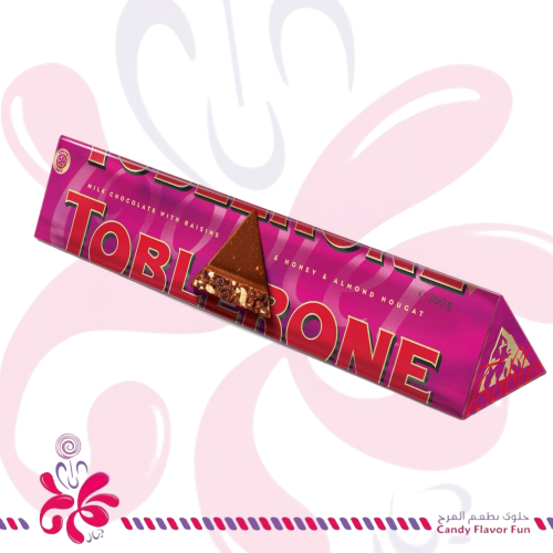 شوكولاتة توبليرون بالفواكه والمكسرات 100جم