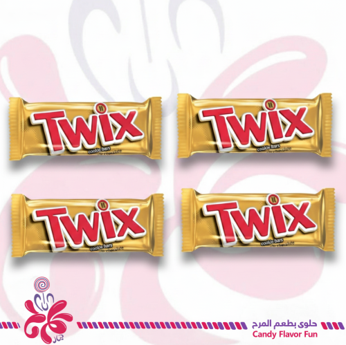 شوكولاتة تويكس اصبعين 4*50جم
