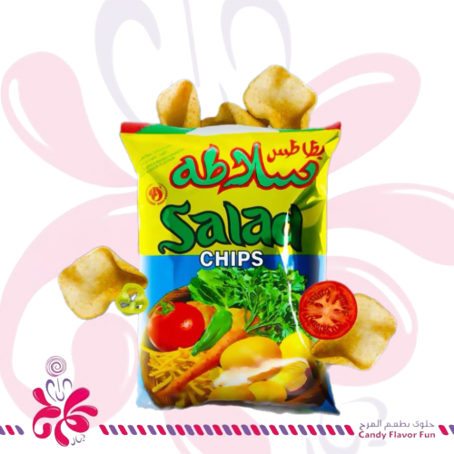 سلاطه شيبس" بنكهة الخضروات 75 جرام