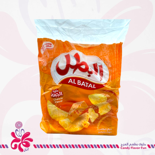 البطل رقائق البطاطس بنكهة الجبنة 12 جرام × 21 حبة