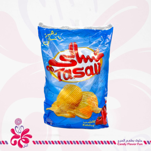 بطاطس تسالي كاتشب 21 حبه اكياس