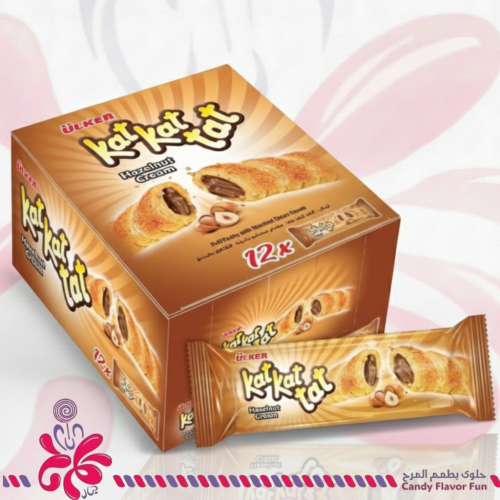 كات كات تات" بكريمة الكاكاو والبندق من اولكر . 12*...