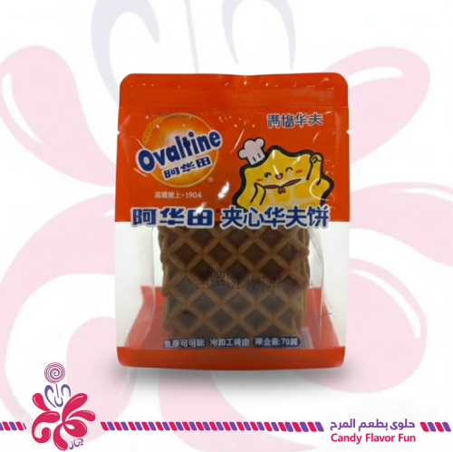 وافل محشو بنكهة الكاكاو من أوفالتين