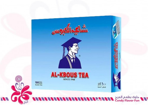 شاي الكبوس أكياس الشاي الأسود - 100 كيس
