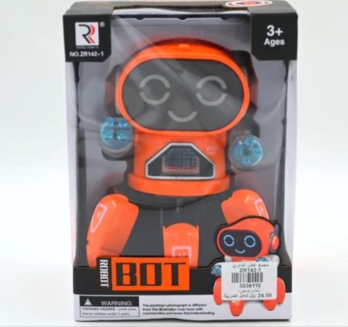 لعبة روبوت كهربائي عالمي راقص