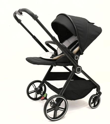 عربة أطفال بطراز فخم قابلة للطي