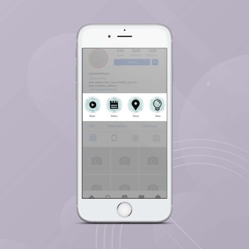 تصميم هايلايت / ستوري