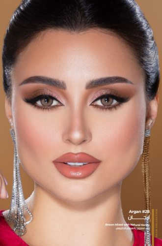 عدسات ذهب زينه ARGAN #28