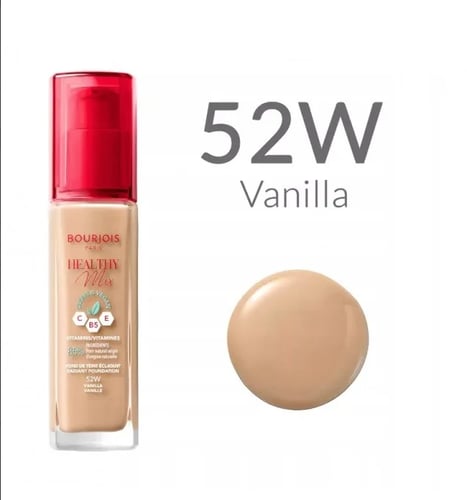 كريم أساس للوجه هيلثي مكس 52 فانيلا من بورجوا 30 م...