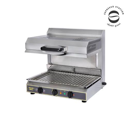 شوايا سلامندر مع نظام كشف اللوحة، منطقتان للتدفئة...