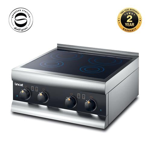 (LINCAT SLI42) شواية حث كهربائي من الفولاذ المقاوم...